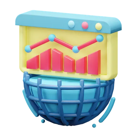 Trafic Web  3D Icon