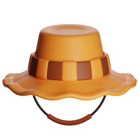 Trail hat  3D Icon
