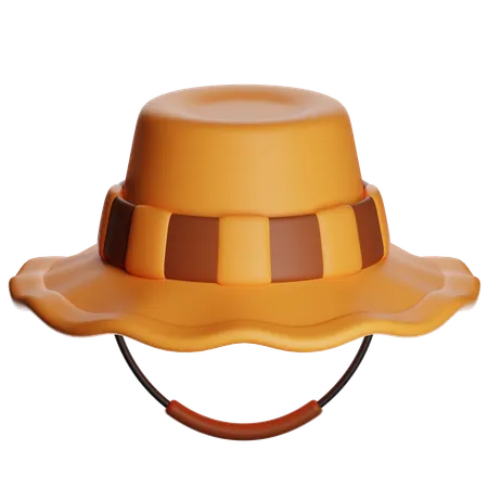 Trail hat  3D Icon