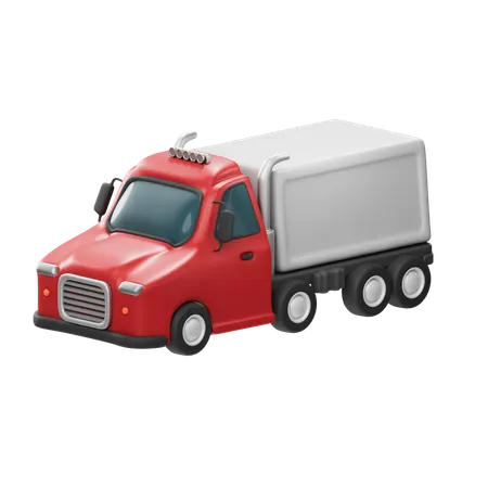 Trailer truck  3D Icon