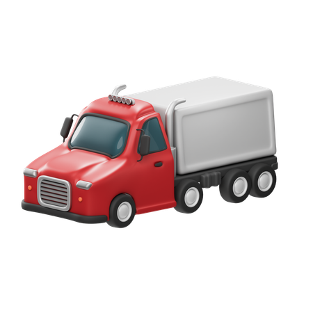 Trailer truck  3D Icon