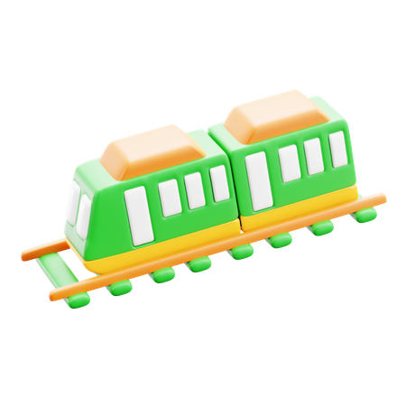 Train  3D Icon