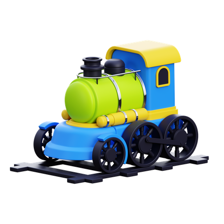 電車  3D Icon