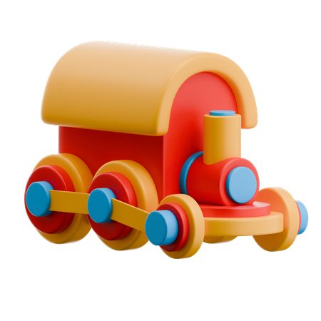 Train  3D Icon