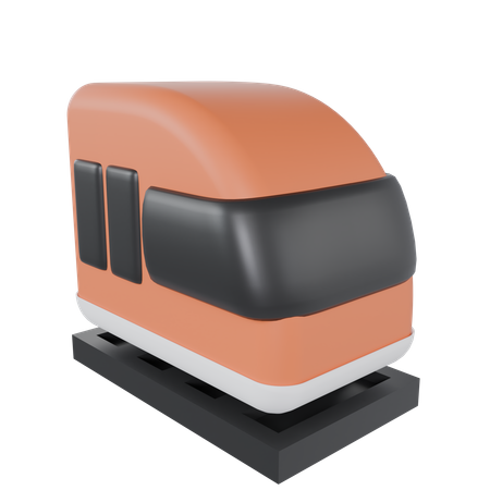Train  3D Icon