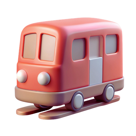Train  3D Icon
