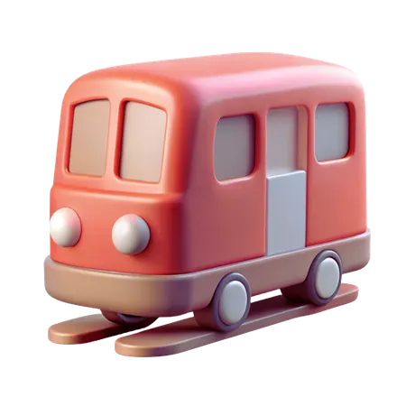 Train  3D Icon