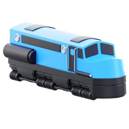 Train  3D Icon