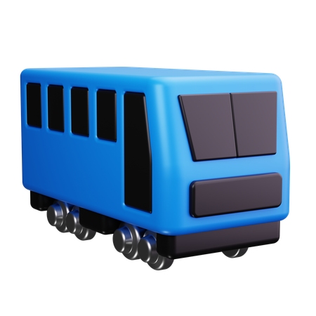 Train  3D Icon