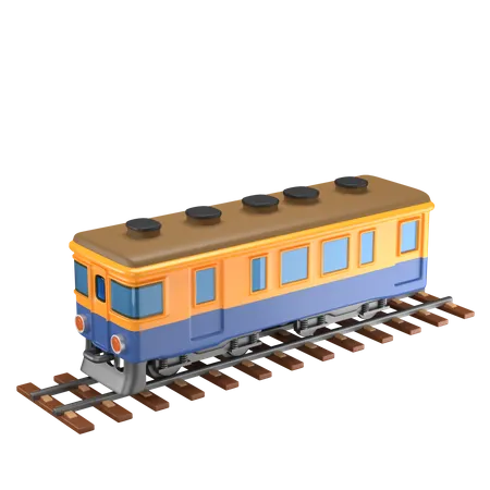 Train  3D Icon