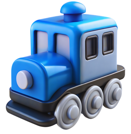 Train  3D Icon