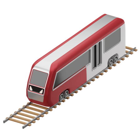 Train  3D Icon