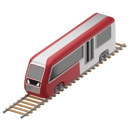 Train  3D Icon