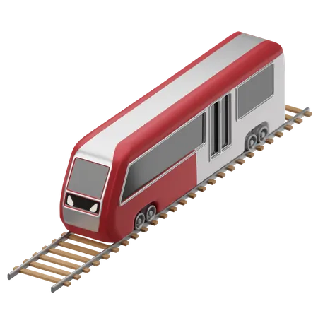 Train  3D Icon