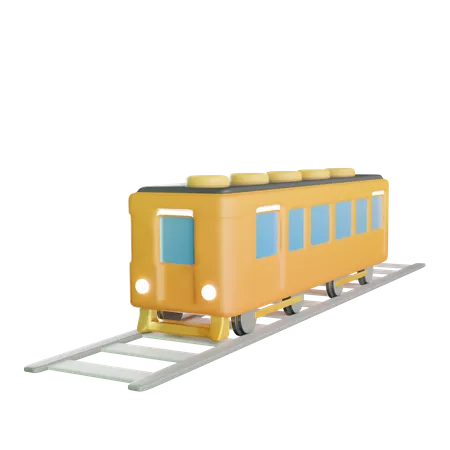 Train  3D Icon