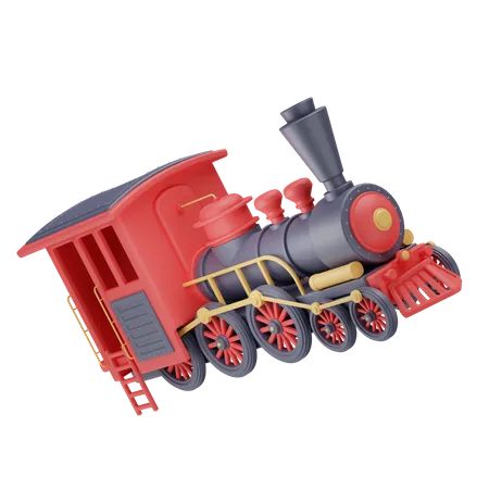 Train  3D Icon