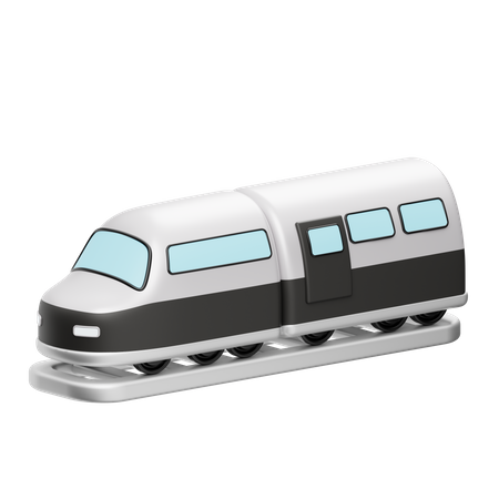 Train  3D Icon