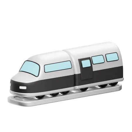 Train  3D Icon