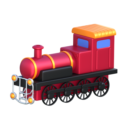 Train  3D Icon