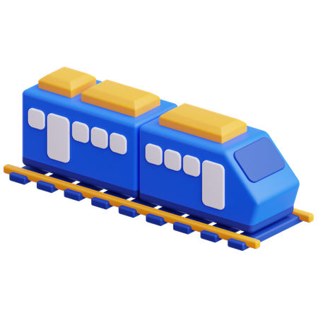 Train  3D Icon