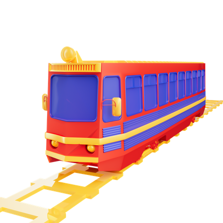 Train  3D Icon