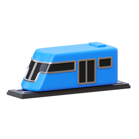 Train  3D Icon