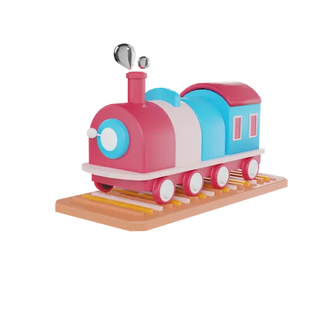 Train  3D Icon