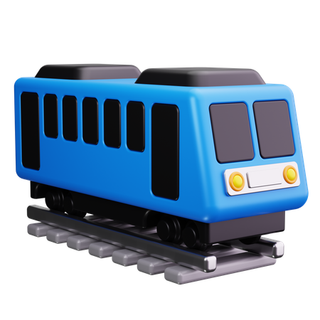 Train  3D Icon