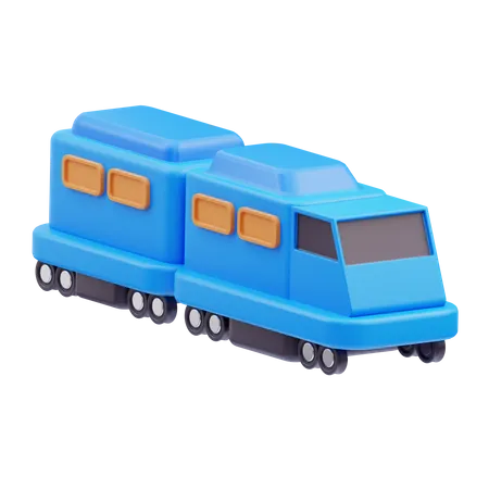 Train  3D Icon