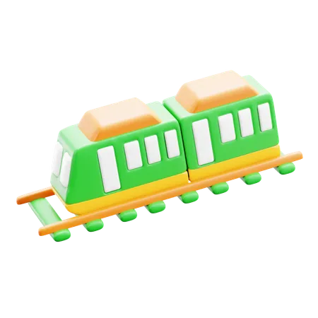 Train  3D Icon