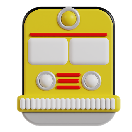 Train  3D Icon