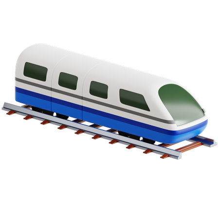 Train  3D Icon
