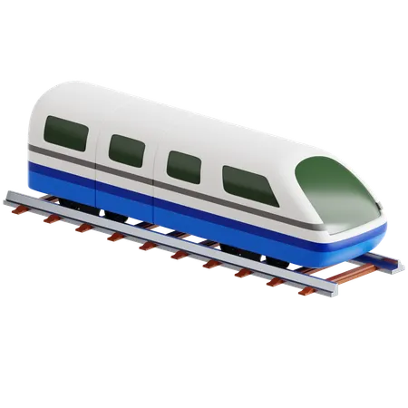 Train  3D Icon