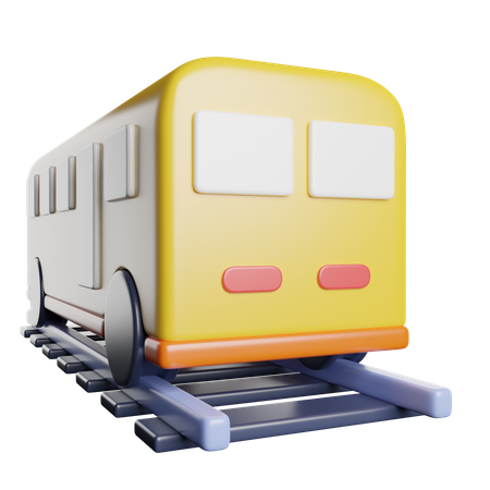 Train  3D Icon