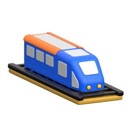 Train  3D Icon