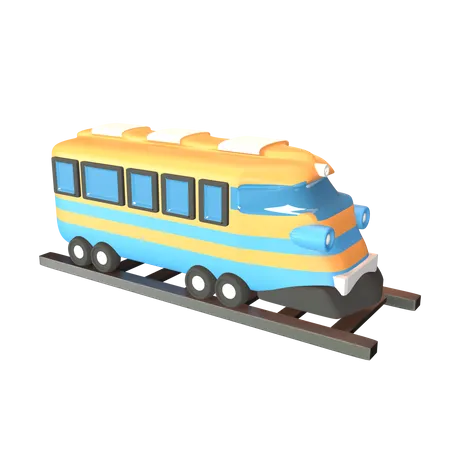 Train  3D Icon