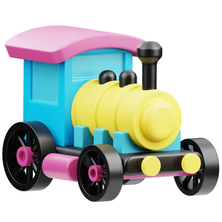 Train  3D Icon