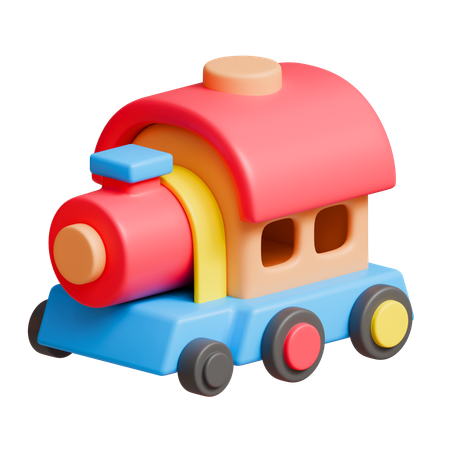 Train  3D Icon