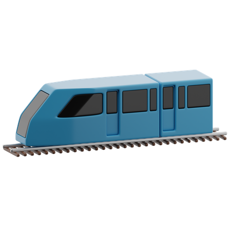 Train  3D Icon