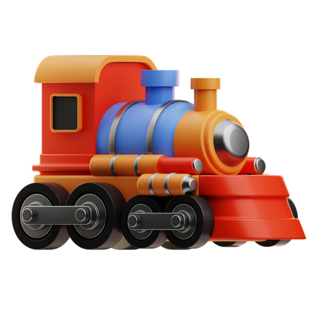 Train  3D Icon