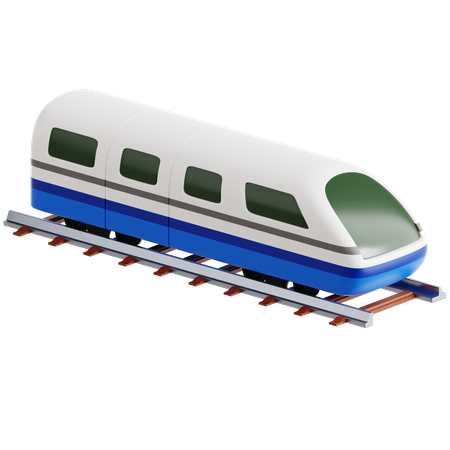 Train  3D Icon