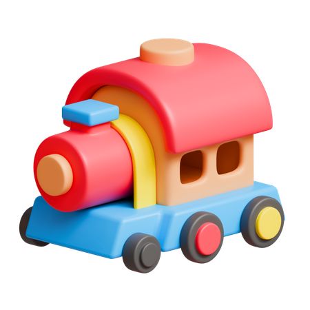 Train  3D Icon