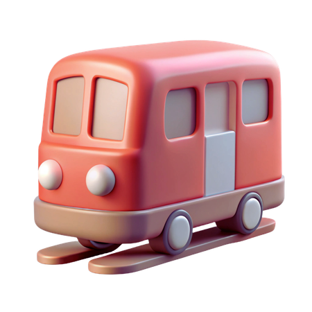 Train  3D Icon