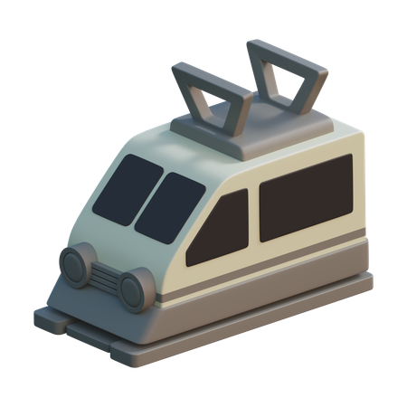 Train  3D Icon