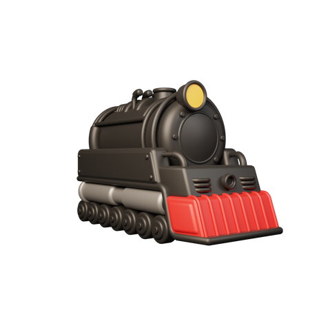 Train  3D Icon
