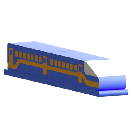 Train  3D Icon