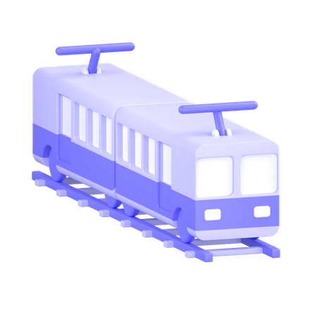 Train  3D Icon