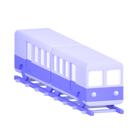 Train  3D Icon