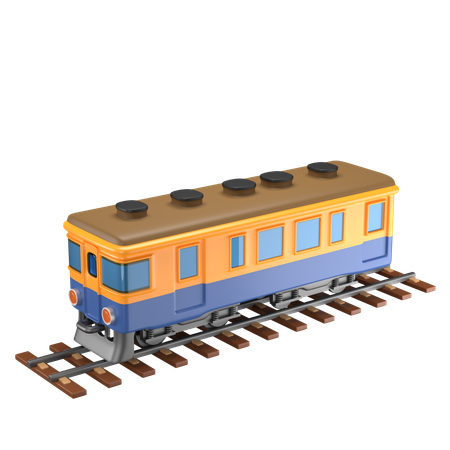 Train  3D Icon
