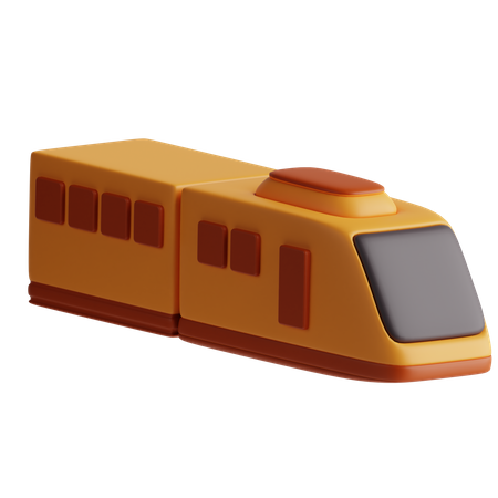 Train  3D Icon
